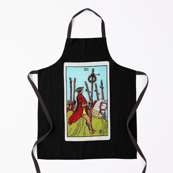 Item preview, Card #27 - Six Of Wands - Rider Waite Smith Tarot designed and sold by ABSTRACT-IVISM.