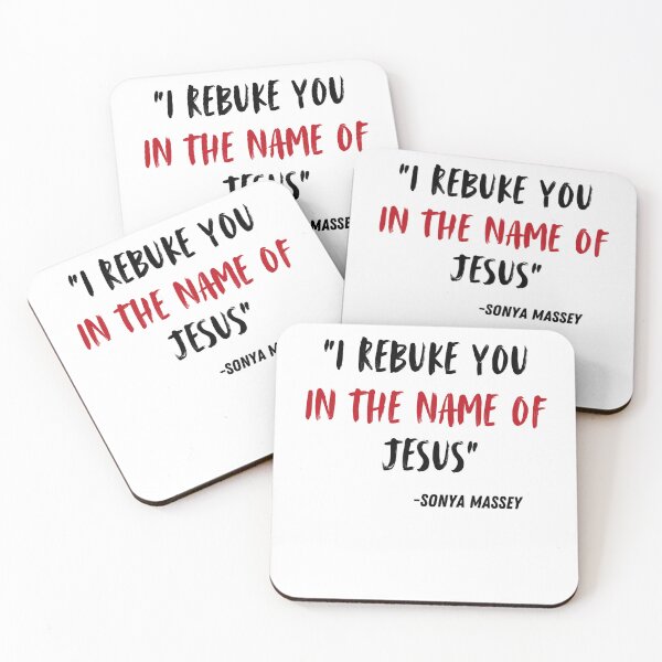 Item preview, I Rebuke You In The Name Of Jesus Sonya Massey  designed and sold by ceddybaby612.