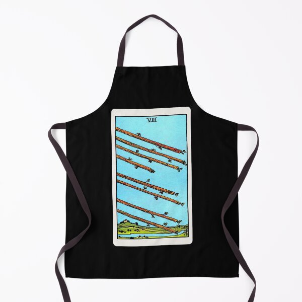Item preview, Card #29 - Eight Of Wands - Rider Waite Smith Tarot designed and sold by ABSTRACT-IVISM.