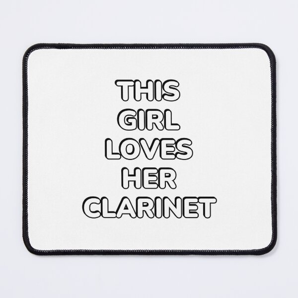 Item preview, This Girl Loves Her Clarinet designed and sold by Inspirationmotivation.