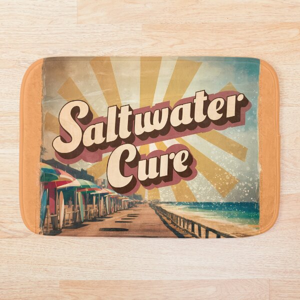 Item preview, Saltwater Cure Retro Beach designed and sold by RedTamah.