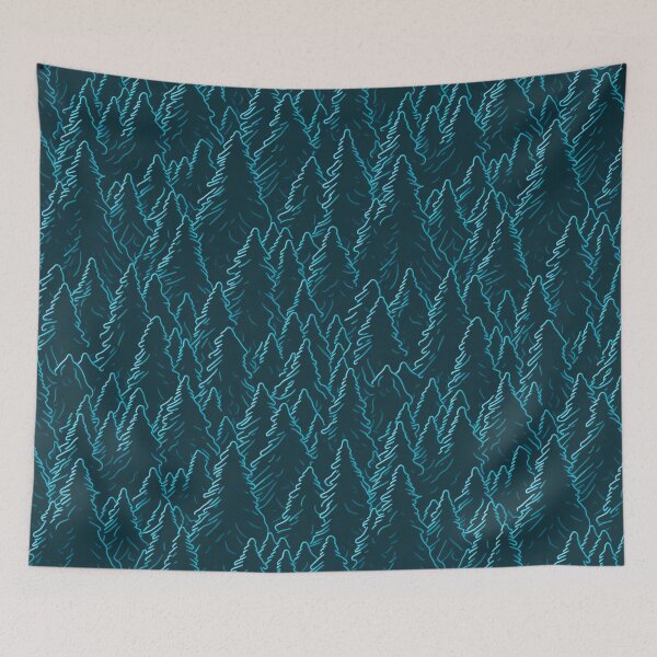 Item preview, Moonlit Pine Forest designed and sold by Daniel Haddad.