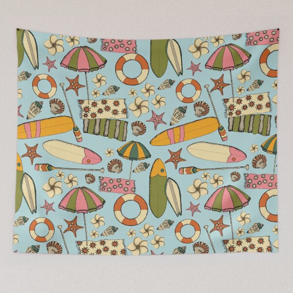 Item preview, Beach Vibes Colourway 1 Medium designed and sold by greenerybywendy.