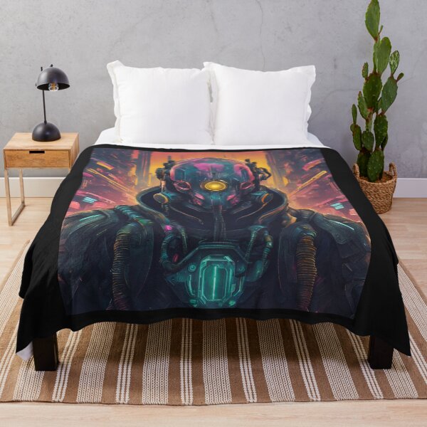 Item preview, Cyberpunk Warrior designed and sold by Bison Artistry.