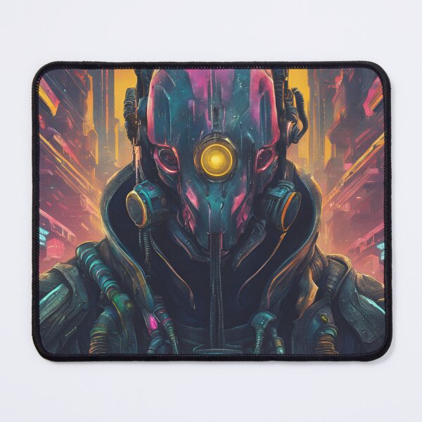 Item preview, Cyberpunk Warrior designed and sold by Bison Artistry.