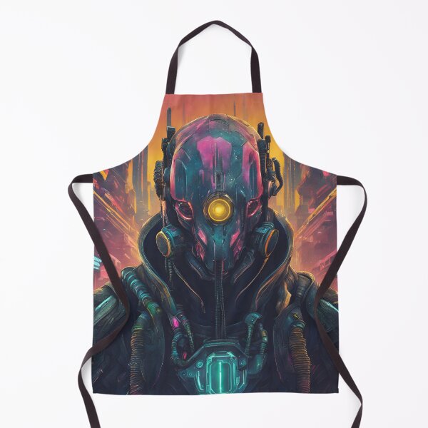 Item preview, Cyberpunk Warrior designed and sold by Bison Artistry.