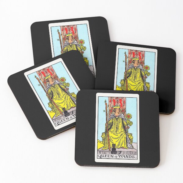 Item preview, Card #34 - Queen Of Wands - Rider Waite Smith Tarot designed and sold by ABSTRACT-IVISM.
