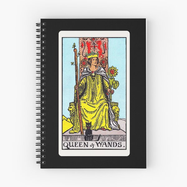 Item preview, Card #34 - Queen Of Wands - Rider Waite Smith Tarot designed and sold by ABSTRACT-IVISM.