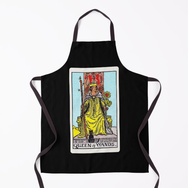 Item preview, Card #34 - Queen Of Wands - Rider Waite Smith Tarot designed and sold by ABSTRACT-IVISM.