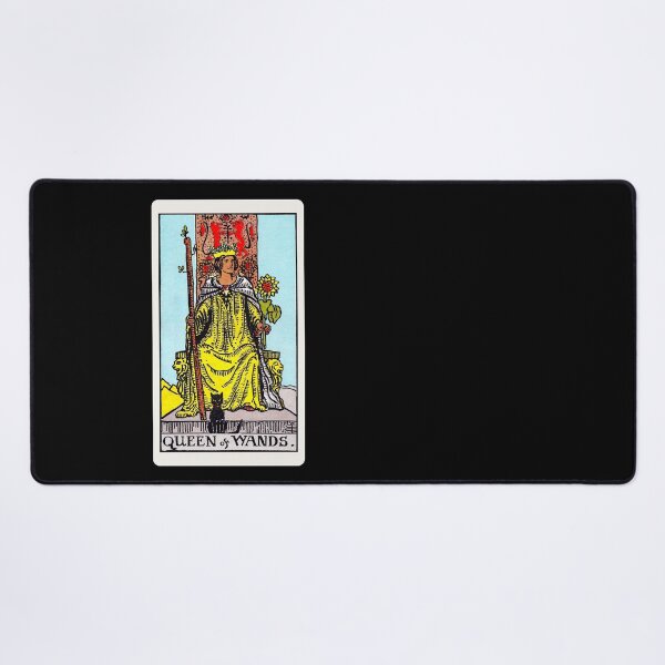 Item preview, Card #34 - Queen Of Wands - Rider Waite Smith Tarot designed and sold by ABSTRACT-IVISM.