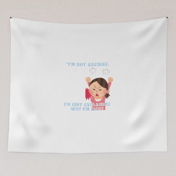 Item preview, "I'm not arguing, I'm just explaining why I'm right." Funny designed and sold by aleister crowley.