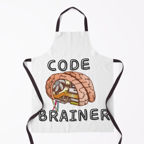Item preview, IT Brain Code Brainer - Full Nerd designed and sold by PixelPizzazz.