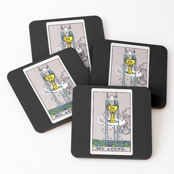 Item preview, Card #36 - Ace Of Cups - Rider Waite Smith Tarot designed and sold by ABSTRACT-IVISM.