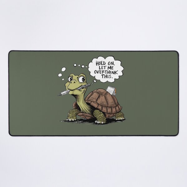 Item preview, Overthinking Turtle designed and sold by RedTamah.