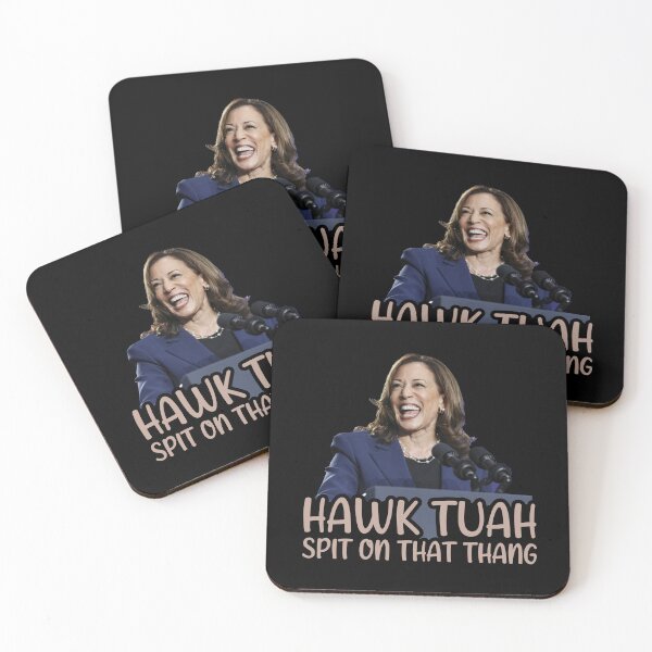 Item preview, Kamala Harris, Hawk Tuah! Spit on that thang, Hawk Tuah Kamala Harris interview   designed and sold by rachimariposa.