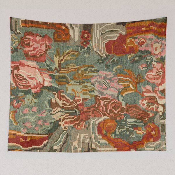 Item preview, Antique Karabakh Flower Patterned designed and sold by DehaArt.