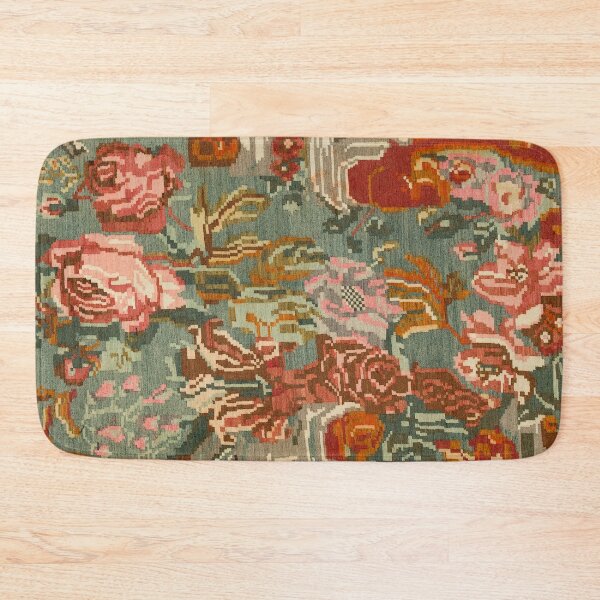 Item preview, Antique Karabakh Flower Patterned designed and sold by DehaArt.