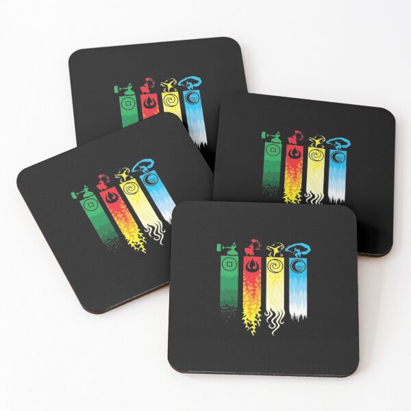 Item preview, Master the Elements: Artistic Collection of Earth, Water, Fire and Air designed and sold by TiendaRoja.