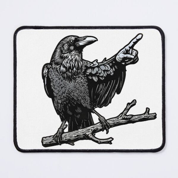 Item preview, NEVERMORE AGAIN : CROW NUMBER ONE version b designed and sold by Zen Candy 3000 Travis Nicholas Zariwny.