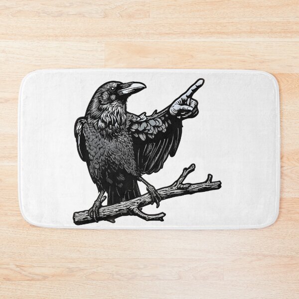 Item preview, NEVERMORE AGAIN : CROW NUMBER ONE version b  designed and sold by Zen Candy 3000 Travis Nicholas Zariwny.