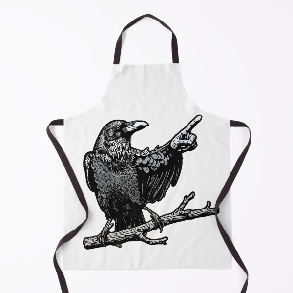 Item preview, NEVERMORE AGAIN : CROW NUMBER ONE version b designed and sold by Zen Candy 3000 Travis Nicholas Zariwny.