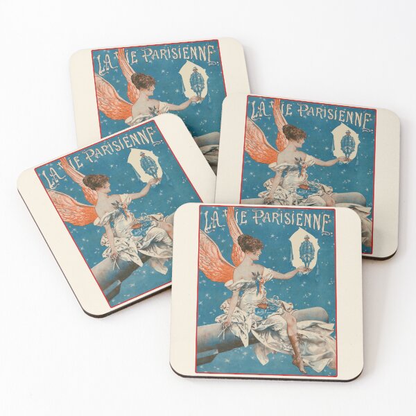 Item preview, La Vie Parisienne - Dans le ciel étoilé. Illustration by Chéri Hérouard - Art Deco designed and sold by elektronen.