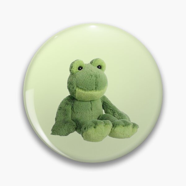 Item preview, frog designed and sold by menheraaudino.