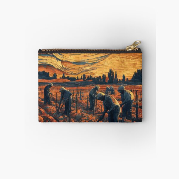 Item preview, Red Vineyard at Sunset designed and sold by badr530.