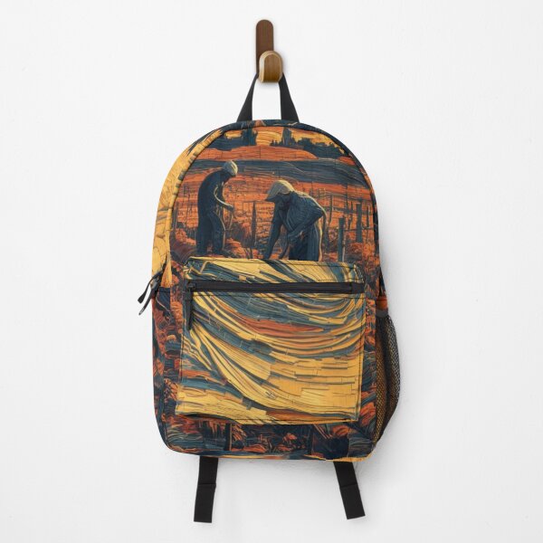 Item preview, Red Vineyard at Sunset designed and sold by badr530.