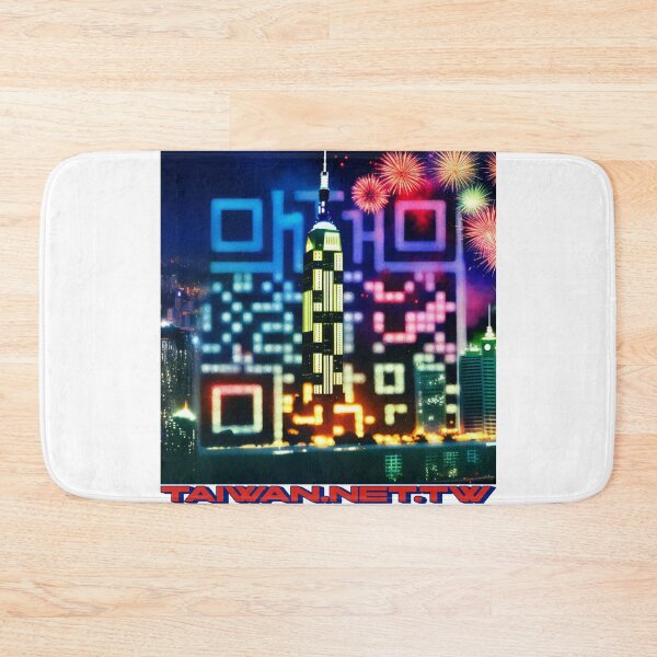Item preview, Taiwan Tourism Administration QR code Taiwan flag Taipei 101 and fireworks image designed and sold by AsianWalking.