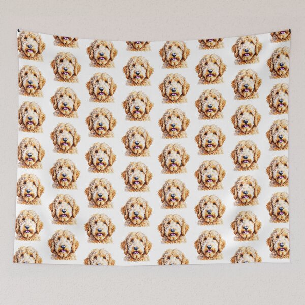 Item preview, Goldendoodle Dog Face designed and sold by ChaosReigns91.
