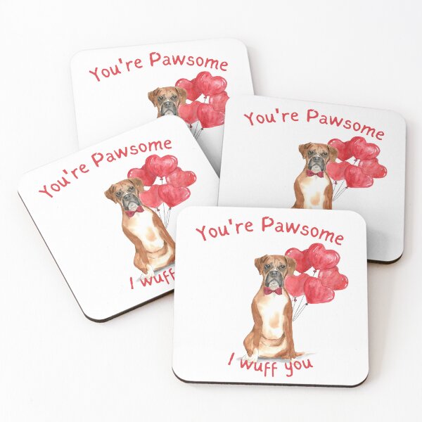 Item preview, Boxer Dog You're Pawsome  designed and sold by beastieboutique.
