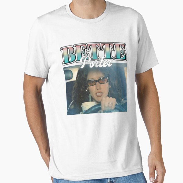 Aperçu de l'œuvre bette porter t-shirt le mot l jennifer beals créée et vendue par maietega.
