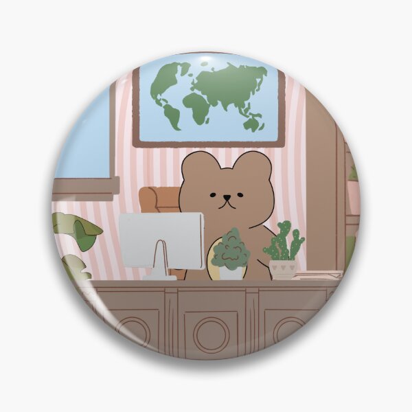 Item preview, Bear at the Office designed and sold by honeyedbell.