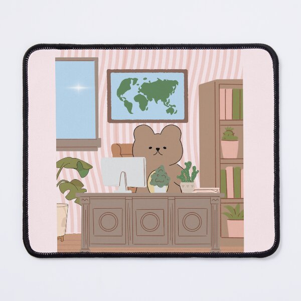 Item preview, Bear at the Office designed and sold by honeyedbell.