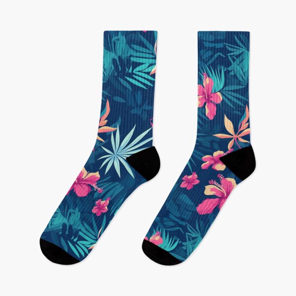 Item preview, Pink Tropical Flowers | Seamless designed and sold by Unrooted.