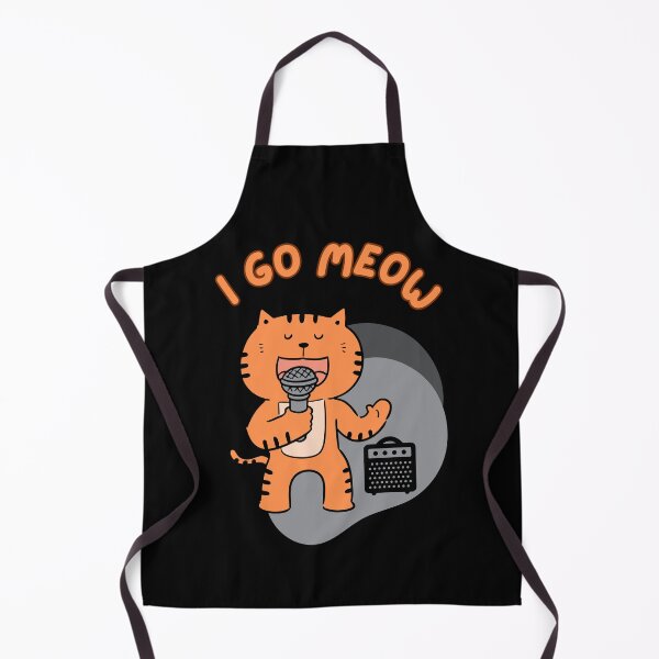 Item preview, I Go Meow Singing Orange Cat Karaoke designed and sold by SZPdezigns.