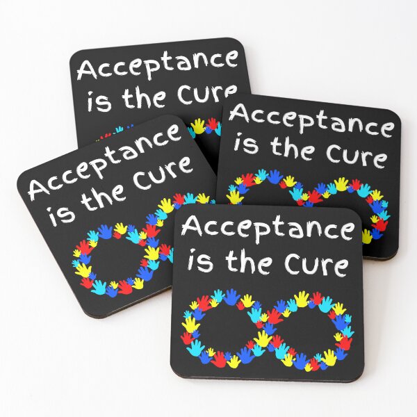 Item preview, Acceptance is the Cure - Playful with  "Hands on the Spectrum" designed and sold by 3DAF.