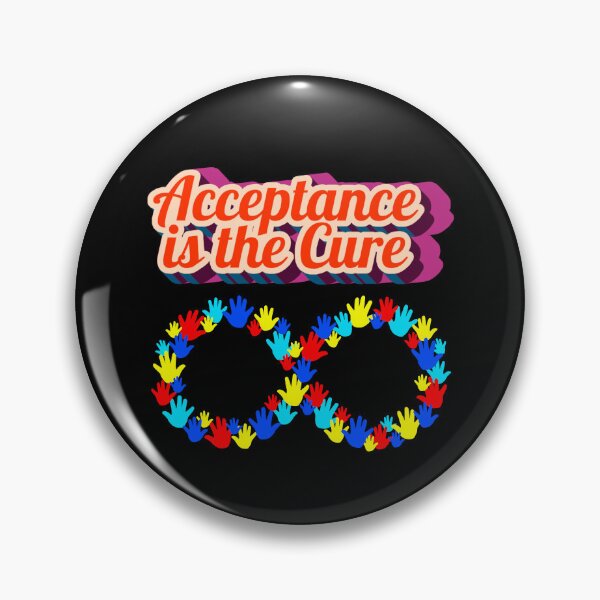 Item preview, Acceptance is the Cure - Vegas with  "Hands on the Spectrum" designed and sold by 3DAF.