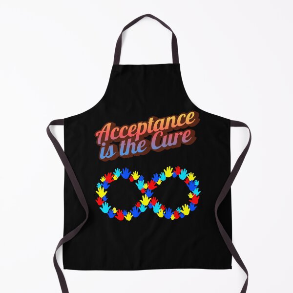 Item preview, Copy of Acceptance is the Cure - Postcard Glow with  "Hands on the Spectrum" designed and sold by 3DAF.