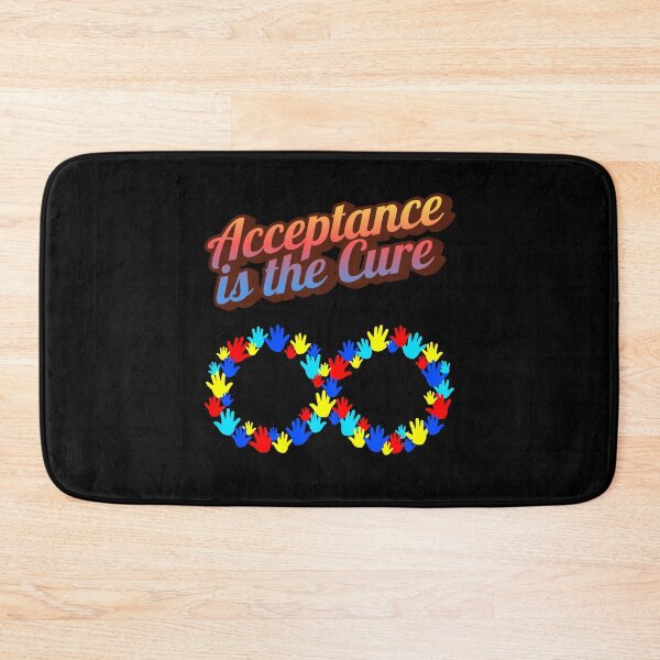 Item preview, Copy of Acceptance is the Cure - Postcard Glow with  "Hands on the Spectrum" designed and sold by 3DAF.