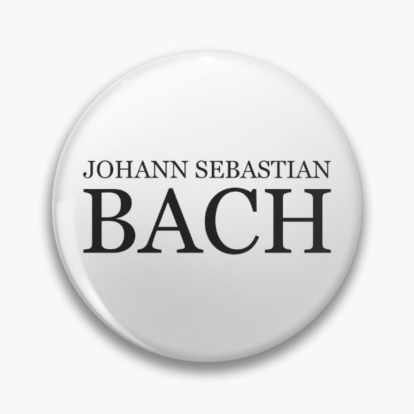 Item preview, Johann Sebastian Bach - TNR - Black - RB designed and sold by GrandArtists.