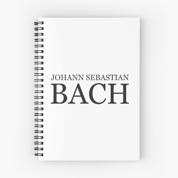 Item preview, Johann Sebastian Bach - TNR - Black - RB designed and sold by GrandArtists.