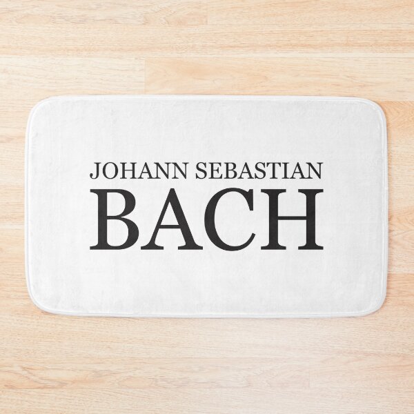 Item preview, Johann Sebastian Bach - TNR - Black - RB designed and sold by GrandArtists.
