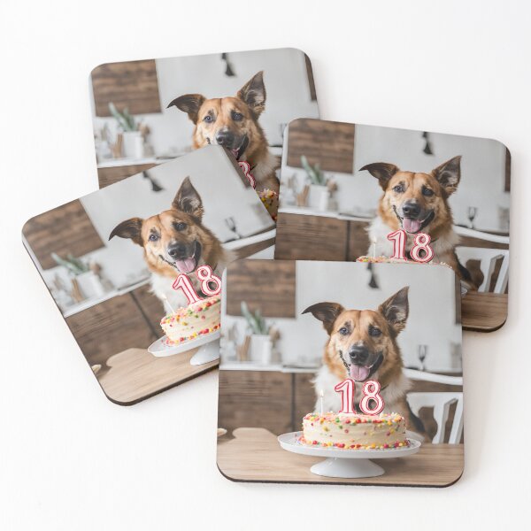 Item preview, Dog's Eighteenth Birthday designed and sold by jonicmarko.