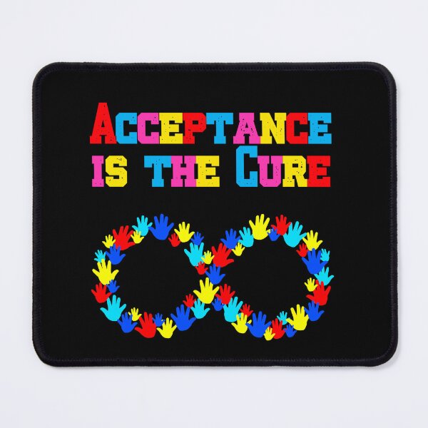 Item preview, Acceptance is the Cure - Varsity with "Hands on the Spectrum" designed and sold by 3DAF.