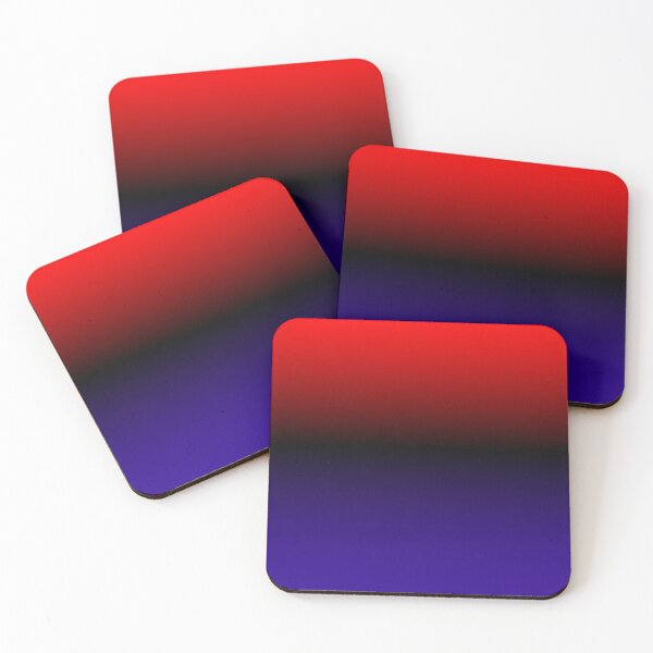 Item preview, Red TO Black TO Purple Fade - G3 | Red Gradient To Black and Purple designed and sold by Art-by-Geoff.