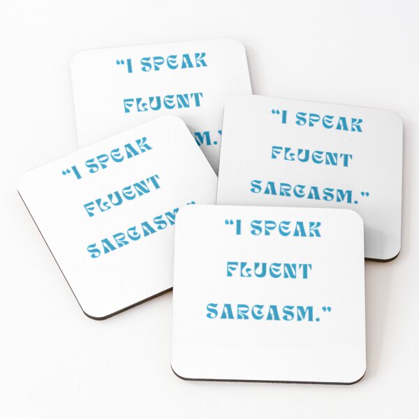 Item preview, "I speak fluent sarcasm." designed and sold by aleister crowley.