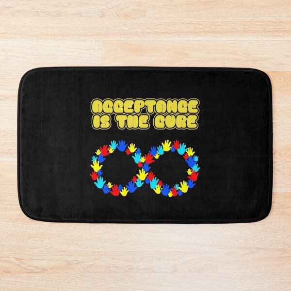 Item preview, Acceptance is the Cure - Bubble with "Hands on the Spectrum" designed and sold by 3DAF.