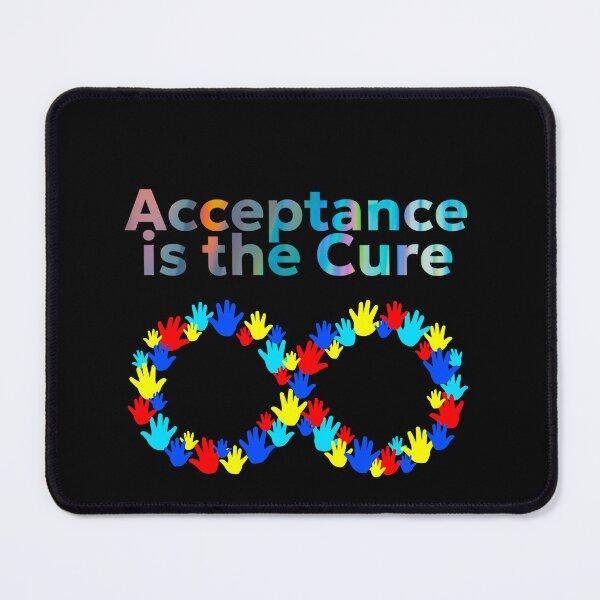 Item preview, Acceptance is the Cure - Serene Sea with "Hands on the Spectrum" designed and sold by 3DAF.